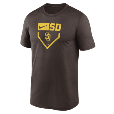 Мужская футболка San Diego Padres Home Plate Icon Legend