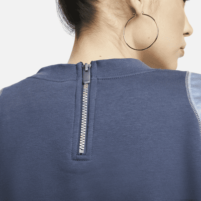 Sudadera de cuello redondo de tejido Fleece con gráfico Nike Sportswear