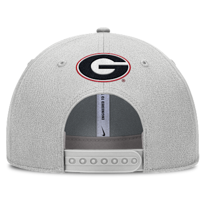 Georgia On-Field Primetime Rise Men's Nike College Adjustable Hat