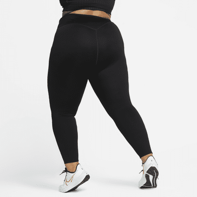Legging taille haute à maintien supérieur et coupe longue avec poches Nike Go pour femme (grande taille)