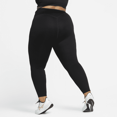 Nike Go Leggings in voller Länge mit Taschen, starkem Halt und hohem Bund für Damen (große Größe)