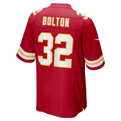 Jersey Nike de la NFL Game para hombre Nick Bolton Kansas City Chiefs Super Bowl LVIII