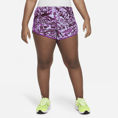 Nike Dri-FIT Tempo Big Kids' (Girls') Running Shorts (Extended Size ...