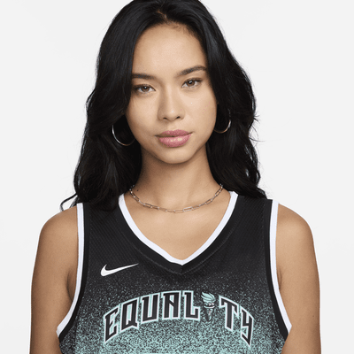 Jersey Nike Dri-FIT de la WNBA Victory Sabrina Ionescu New York Liberty 2023