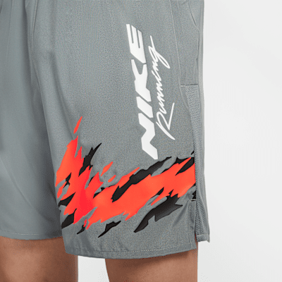 ナイキ チャレンジャー メンズ Dri-FIT 18cm ランニングショートパンツ (インナー付き)