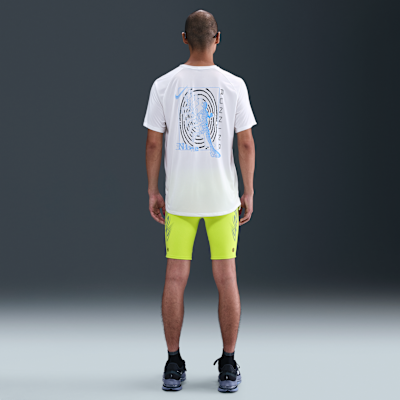 ナイキ ファスト メンズ Dri-FIT 1/2レングス ランニング タイツ (インナー付き)