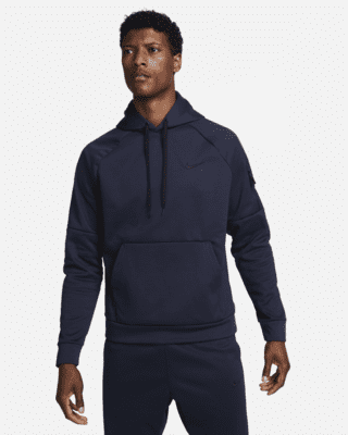 Мужские  Nike Therma Therma-FIT Hooded Fitness Pullover для тренировок