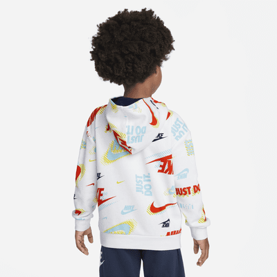 Nike Active Joy French Terry Pullover Hoodie Little Kids' Hoodie