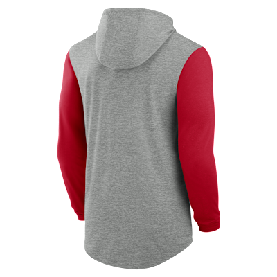 Ohio State Basketball Men's Nike Dri-FIT College Long-Sleeve Hooded T-Shirt