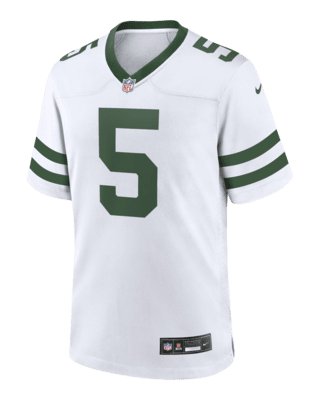 Мужские джерси Garrett Wilson New York Jets Nike NFL Game Football Jersey для футбола