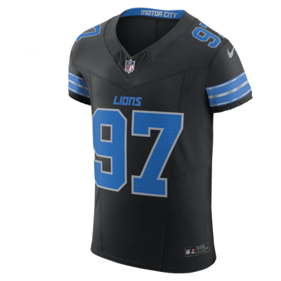 Aidan Hutchinson Detroit Lions Men's Nike Dri-FIT NFL Elite Football Jersey