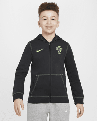 Portugal Older Kids' (Boys') Full-Zip French Terry Hoodie. Nike UK