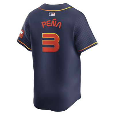 Jeremy Peña Houston Astros City Connect Men's Nike Dri-FIT ADV MLB Limited Jersey