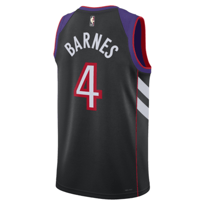 Jersey Nike Dri-FIT de la NBA Swingman para hombre Scottie Barnes Toronto Raptors 2024/25 Hardwood Classics