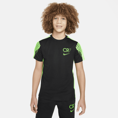 Playera de fútbol Dri-FIT Academy23 para niños talla grande CR7