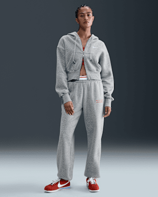 Женские  Nike Sportswear Phoenix Fleece High-Waisted Sweatpants