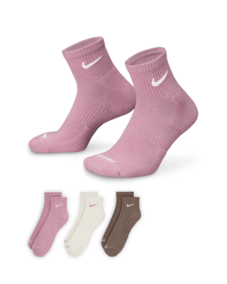 Unisex носки Nike Everyday Plus Cushioned Training Ankle Socks (3 Pairs) для тренировок