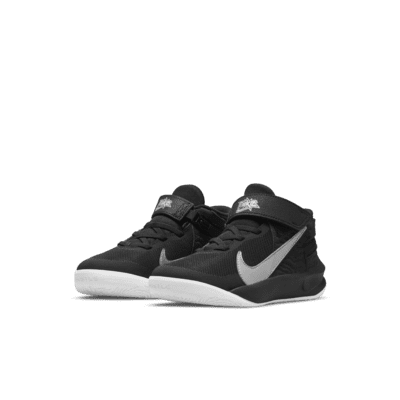 Nike Team Hustle D 10 FlyEase Younger Kids' Easy On/Off Shoes