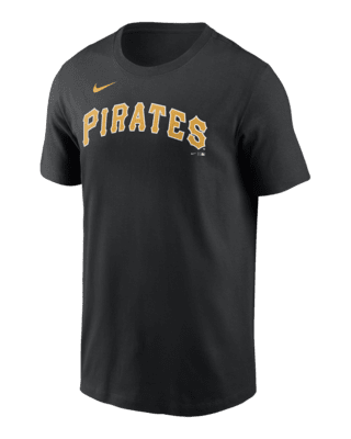 Мужская футболка Pittsburgh Pirates Fuse Wordmark Nike MLB