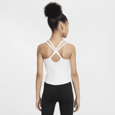 Débardeur Dri-FIT Nike One Fitted pour ado (fille)