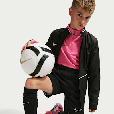 Shorts de fútbol de tejido Knit Dri-FIT para niños talla grande Nike Academy