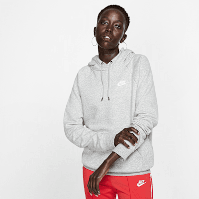 nike sportswear women's essential pullover fleece hoodie