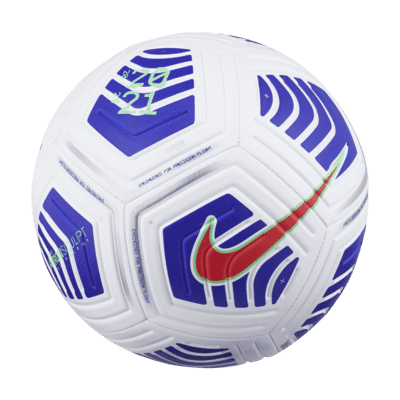 purple nike soccer ball