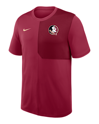 Мужские  Florida State Sideline Coach Nike Dri-FIT College Top