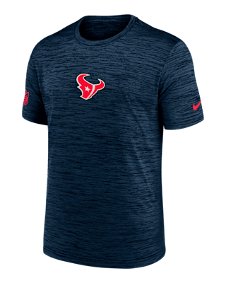 Мужская футболка Houston Texans Sideline Team Issue Velocity Nike Dri-FIT NFL