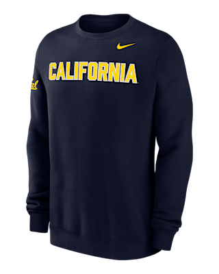 Мужской свитшот Cal Club Fleece Nike College Crew-Neck