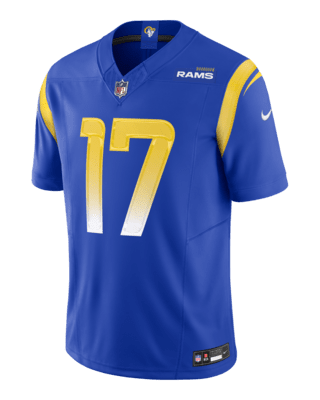 Мужские джерси Puka Nacua Los Angeles Rams Nike Dri-FIT NFL Limited Jersey