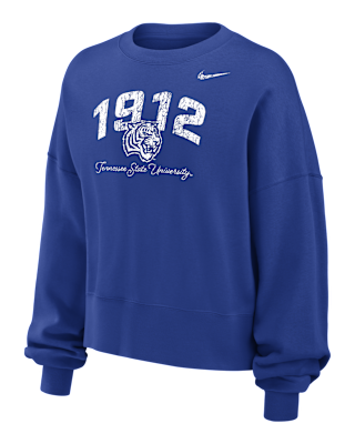 Женский свитшот Nike College Phoenix Fleece (Tennessee State University) Crew-Neck