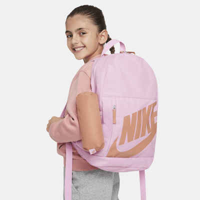 Nike Sportswear ELEMENTAL BACKPACK UNISEX - School set - laser  fuchsia/metallic silver/pink - Zalando.ie