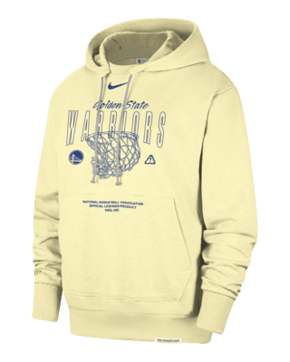 Мужское худи Golden State Warriors Standard Issue Nike Dri-FIT NBA Hoodie