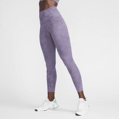 Nike Zenvy Tie-Dye Women's Gentle-Support High-Waisted 7/8 Leggings