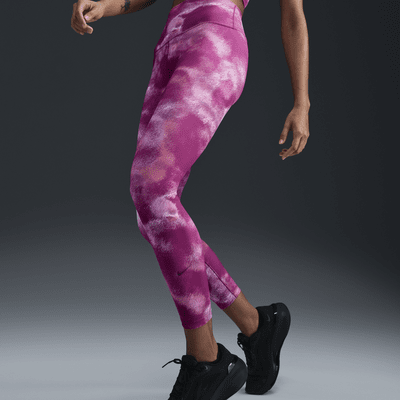 Nike One Women's High-Waisted 7/8 Printed Leggings