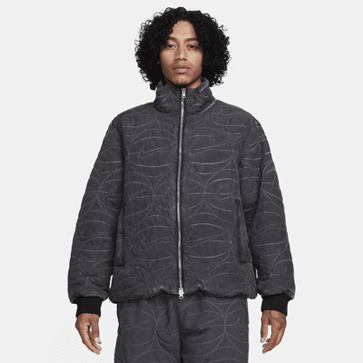 Veste de basket à zip tissée Nike pour homme