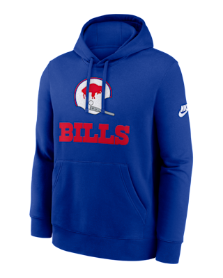 Мужское худи Buffalo Bills Best Season Rewind Club Nike NFL Pullover Hoodie