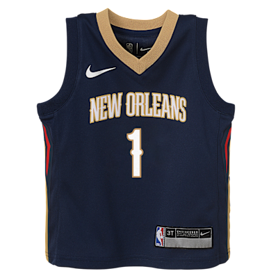 New Orleans Pelicans Zion Williamson Icon Edition Baby Nike NBA Bodysuit