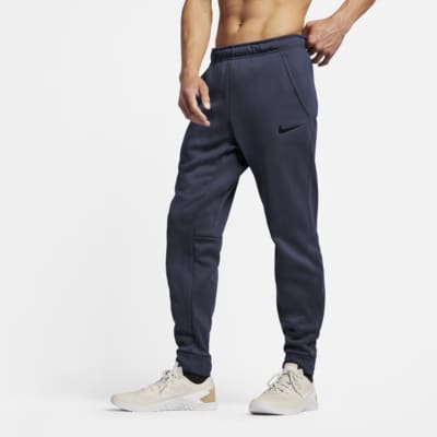 nike training tapered jogging bottoms grey