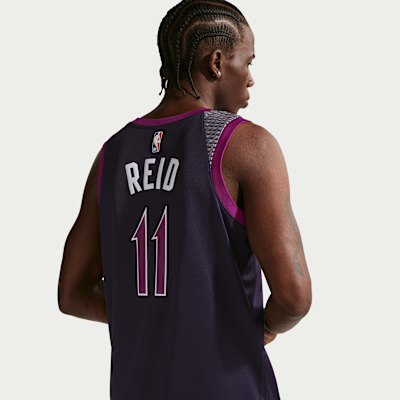 Naz Reid Minnesota Timberwolves City Edition Men's Nike NBA Swingman Jersey