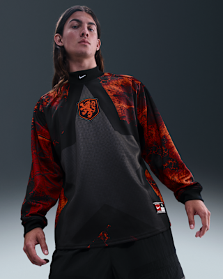 Мужские  Netherlands Hollywood Keeper Nike Soccer Shirt