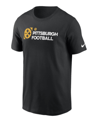 Мужская футболка Pittsburgh Steelers Team Outline Essential Nike NFL