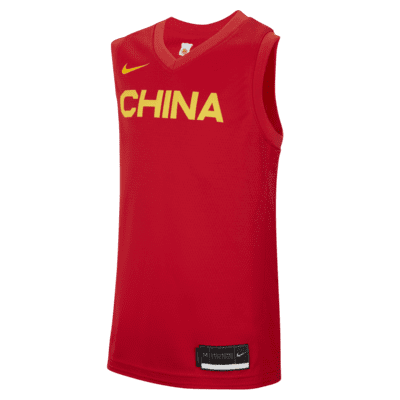 Maillot de basket Nike Chine (Road) pour ado