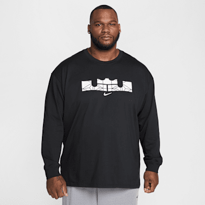 LeBron Men's Max90 Long-Sleeve Basketball T-Shirt