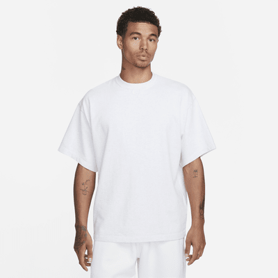 Camisola pesada de manga curta Nike Solo Swoosh para homem