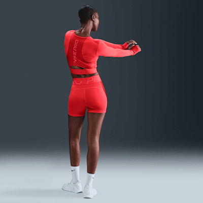 Shorts de ciclismo Dri-FIT de tiro alto de 13 cm para mujer Nike Pro Sculpt