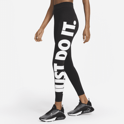 Nike Sportswear Essential Leggings de talle alto con estampado - Mujer