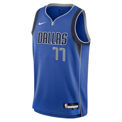 Luka Dončić Dallas Mavericks 2023/24 Icon Edition Big Kids' Nike NBA Swingman Jersey