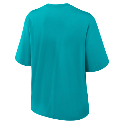 Miami Dolphins Essential Script Boxy Women's Nike NFL T-Shirt